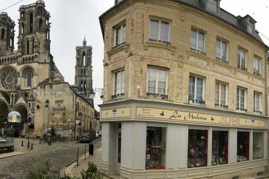 Suite De Charme Au Pied De La Cathedrale ラン エクステリア 写真